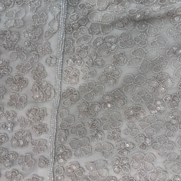 Mac Duggal White sequin gown - Picture 4 of 13